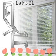 LANSEL1 10pcs Blind Clips, Replacement Plastic Valance Clips, Portable Blind Channel Cover  Wood Bli