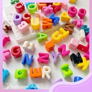 [1PCS] Letter beads |Letter beads |Big letter beads |Beads letters - 26 letters in many colors