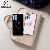 Samsung A32 - A52 - A72 Case - Samsung Case With Heart Print - TPU Back Rough