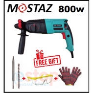 Mostaz Rotary Hammer Drill / MS226 2-26 800W 3 Mode / Hacker Mesin korek impact 3in 1 / bosch makita