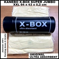 MOST JUMBO X BOX TYPE - Kanebo X-BOX / XBOX Wipe Original 100% Super Jumbo Version XXL Size 64 x 43 