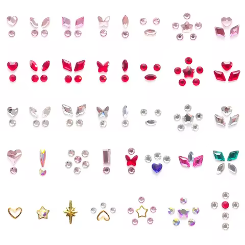 Professional DIY Crystals Jewelry Kit Teeth Gems Kit Tooth Gem Kit Fashionable Tooth Gems Kit for Te