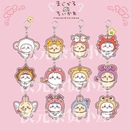吉伊卡哇 12星座 十二星座 chiikawa 鎖匙扣 keychain 掛件 掛飾 吊飾 裝飾 禮物 公仔 生日禮物 Usagi Hachiware Kuri-Manjū 小八貓 兔仔 兔兔 送禮 