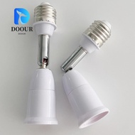 DOOUR LED Lamp Base, Flexible E27 to E27 Bulb Socket, Wall Base Holder Extension Light Base Extender