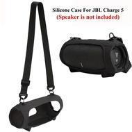 Case Cover for JBL Charge 5 Portable Speaker, Travel Carrying Protective Case with Shoulder Strap Ho