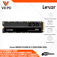 LEXAR NM610 PRO NM620 256GB / 512GB / 1TB / 2TB SSD - M.2 NVME v1.4 - up to 3300MB/s Read Internal S