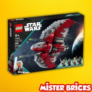 LEGO Star Warstm Ahsoka Tano's T-6 Jedi Shuttle (75362)-Galactic Adventure Set