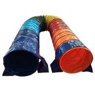 Heavy Duty 600mm Pvc Coated Agility Dog Tunnel Dog Training Equipment