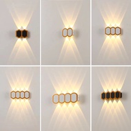 LED Outdoor Waterproof Light Stair Light Aisle Upper Lower Luminous Light Exterior Wall Garden Light