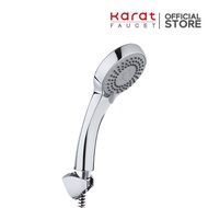 Karat Faucet ฝักบัวสายอ่อนปรับน้ำ 3 ระดับ ขนาด Ø 9.8 ซม. พร้อมสายสแตนเลส 304 รุ่น KS-08-213-50
