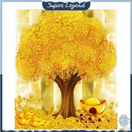 ❀ SuperLegend ❀ Money Tree Resin Diamond Painting 5D DIY Full Round Drill Rhinestone Mosaic ✩