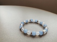 【送禮首選】紫玉髓磨砂彩光圓珠手鍊