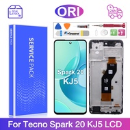 LCD WITH FRAME FOR TECNO Spark 20 4G/Spark 20C 4G/Spark GO 2024 4G LCD TOUCH SCREEN DIGITIZER REPLAC