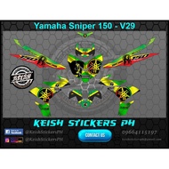 Decals for Sniper 150 V29