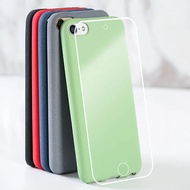 2-in-1 Soft Protective Shell Skin Case Cover for Apple iPod Touch 7 7th 6 6th 5 Tempered Glass Scree