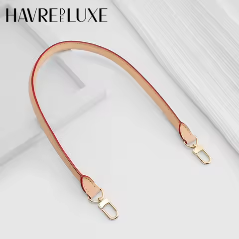 100% Genuine Vachetta Leather Bag Strap for LV Speedy 20 25 30 Shoulder Straps Long Bags Belts Repla
