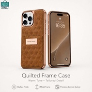 iphone 15 14 Pro Max Pro Casing Diamond Leather Slot Card Myroots Aveline BELLE Case - IONIC