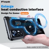 Tanpaile Ốp Nam Châm Làm Mát Cho Xiaomi 12 12S Mi 11 10 10S 9 Pro Ultra Lite Ốp Lưng Điện Thoại Tản 