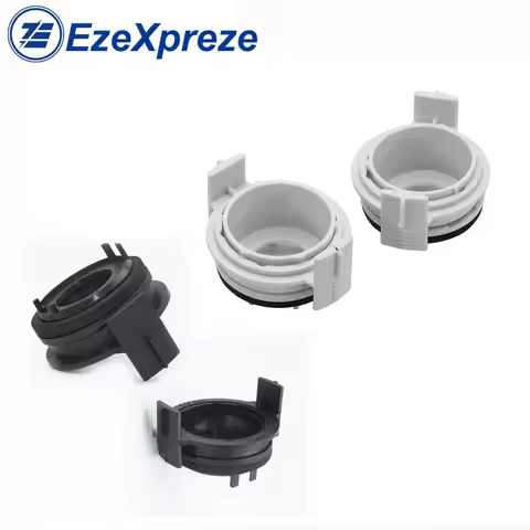 2pcs H7 Led Headlight Bulbs Adapters Holders Base for BMW E46 3Series 325ci 325i 330ci 330i M3 328Ci