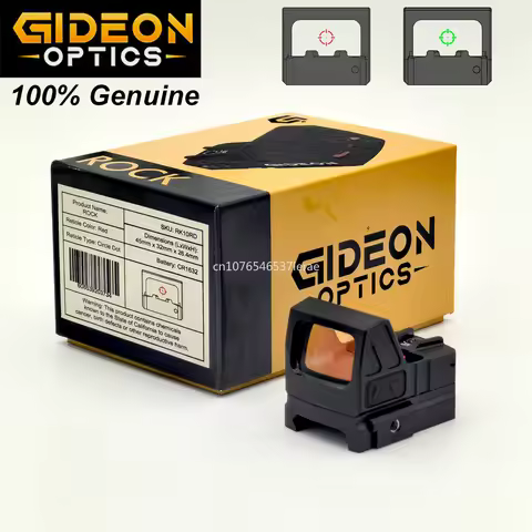 100% Original Gideon Optics ROCK Red Dot Reflex Sight Shake Awake Parallax Free RR Footprint Scope