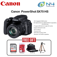 Canon Powershot SX-70HS + 32GB Memory Card + Bag + Tripod Canon Powershot SX70 SX70HS (Original Canon Warranty)