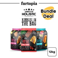 Absolute Holistic Kibbles in the Bag Hypoallergenic Dry Dog Food 12kg