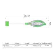 Green Green Aquarium Light Mini Aquatic Plant Light LED Decor Lighting Lamp For All Fish Tank