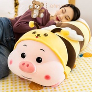Cute Bee Stuffed Teddy Bear - Large Size Stuffed Bee Pig, Cosplay Bee Pig Hugging Pillow