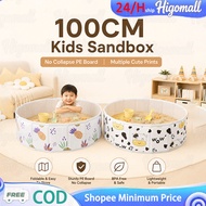 Baby Playpen Ball Pit Pool Foldable Fence Toddler Sensory Play Sand Pit Kolam Boleh Lipat Home Use