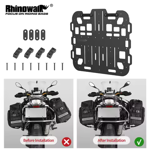 Rhinowalk Motorcycle Side Rack Expansion Support Oil Pot Mounting For MJX2004 MYS2406 MTR2050 Saddle