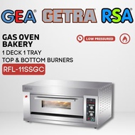 GAS BAKING OVEN GETRA RFL-11SS / OVEN ROTI GAS 1LOYANG / MURAH