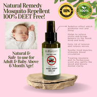 MyNaturity - Natural Mosquito Repellent 100% DEET Free