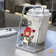Case for iPhone 17 Pro Max Little Prince Hirono  15 14 XR 13 11 12 Pro Max 8 7 6 6S Plus X Xs Max Se
