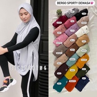 Hijab Vest Vest Tie On Outer Hijab Sport For Gymnastics Swimming Badminton Yoga - Muslim Sports Hijab - Sporty Sports Hijab