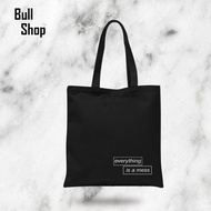 Cotton canvas Totebag/go green shopping bag/sling bag College SHES