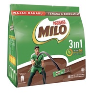 ❁Milo 3 In 1 18 sachet EXP 2024-2025♭