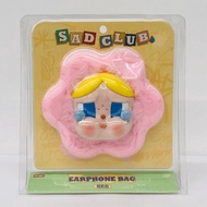 Plush Doll Plush Earphone Case CRYBABY Sad Club Series POPMART CRYBABY Sad Club Series Plush Earphon