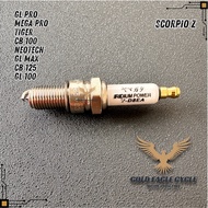 IRIDIUM POWER YAMAGATA D8EA MEGA PRO PRIMUS GL PRO TIGER CB 100 125 NEOTECH SCORPIO RACING SPARK PLU