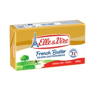 Elle & Vire French Unsalted Butter 200g