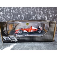 Hot Wheels F1 1/43 Ferrari F2002 2002 Michael Schumacher World Champion Formula One