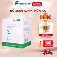 Canxi hữu cơ Canxi Tiens Thiên Sư dạng bột hoà tan hộp 10 gói