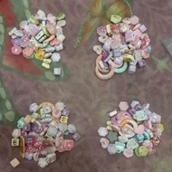 Premium painted Mix scoop beads 225 grams