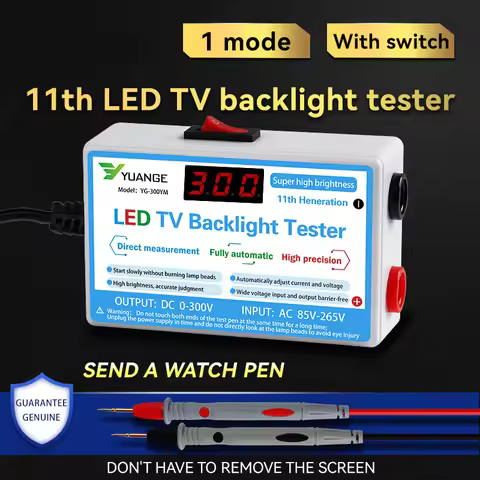 LED Tester 0-300V Output LED TV Backlight Tester Multipurpose LED Strips Beads Bar Light Lamp Test T