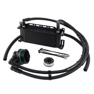 Oil Cooler Kit For Toyota 1GR 2GR 3GR 5GR 8AR Reiz Crown FJ Oil Filter Sandwich Plates Cooling Kit 8