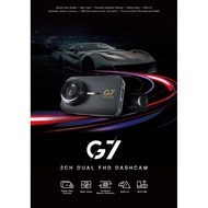 GNET (G7) 2 Channel 1080p Full HD Dashcam Set (Free 32GB SD Card)