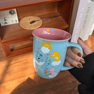 Care Bears Cute Rainbow Bears Care Bears Ceramic Mug Water Cup Coffee Cup 450ml