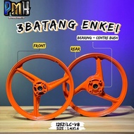 SPORTRIM 3BATANG ENKEI OREN PNP 125/LCV8 ORANGE