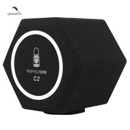 Mic Wind Screen Acoustic for Record Studios Mic Sound-Absorbing Foam Vocal Isolation Ball