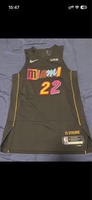 Nike Miami Heat Jimmy Butler 城市版AU籃球球衣