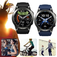 GPS Smart Watch Built-in GPS &amp; Route Import Fitness Watch 1.43-Inch Screen Fitness Tracker 100+ Sports Modes for Android and iOS [anisunshine.sg]